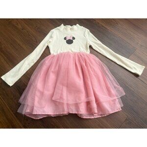 Rare Disney Minnie Mouse long sleeve tutu dress size 7/8